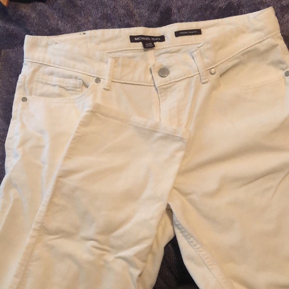Michael Kors corduroy pants 32/32 in ivory. - Picture 2 of 4